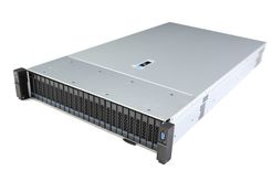 Серверная платформа HN-466535 на базе материнской платы с LGA 4677 на 25 SSD 2,5” дисков спереди и 2 SATA 2,5” на задней панели