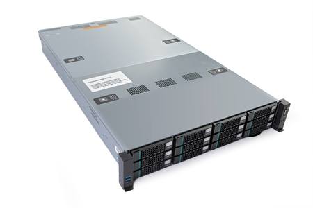 Серверная платформа HN-466535 на базе материнской платы с LGA 4677 на 12 HDD 3,5” дисков спереди и 2 SATA 2,5” на задней панели